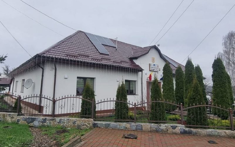 Finalizarea proiectului de reabilitare energetică pentru sediul Primăriei Comunei Horodniceni